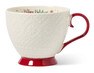 Snowflake - Mugg, H 9,5 Ø 11 cm, 44,5 cl - Röd