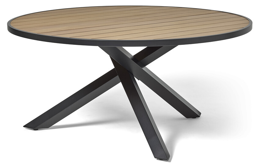 Modena - Utebord, Ø 150 cm - Svart