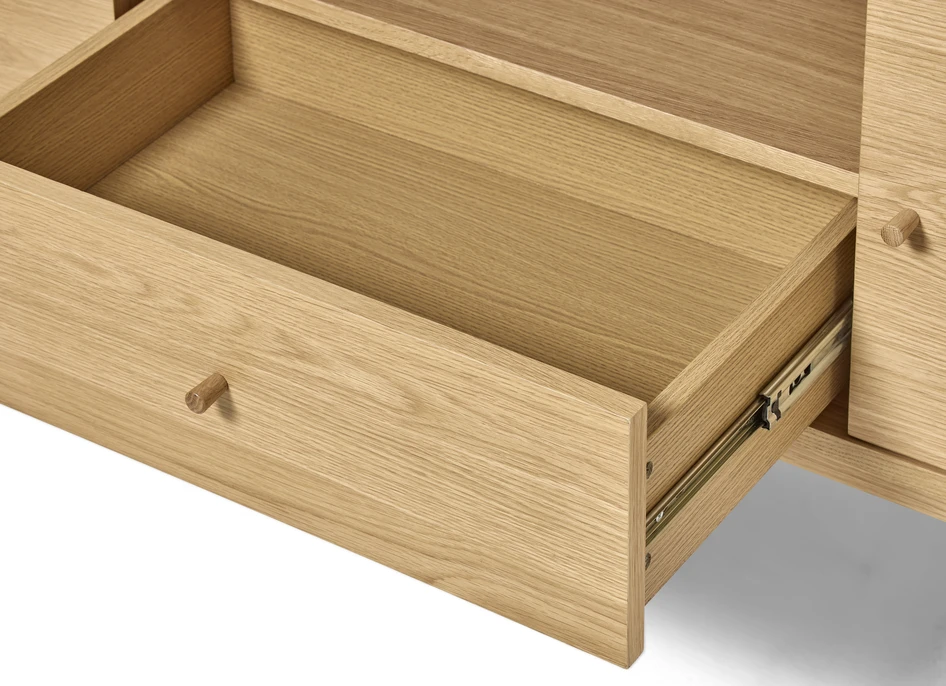 Tova - Tv-bänk, 165x40x55 cm - Beige