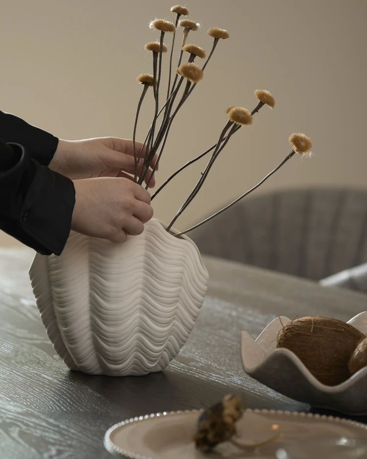 Shell - Vas, L22,5 B15 H20 cm - inspiration