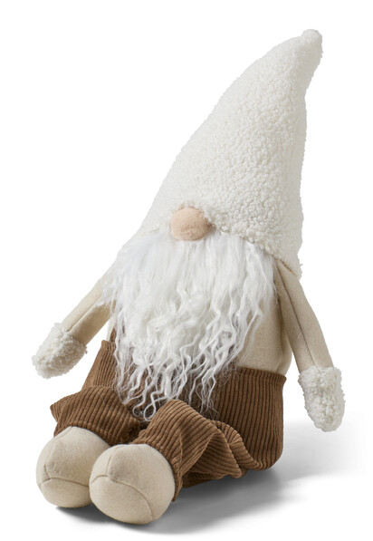 Fredde - Tomte, 22x15x60 cm - Brun