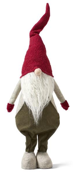 Fredde - Tomte, 25x15x85 cm - Grön