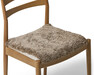 Chamonix - Stolsdyna,  B42 L42 cm - Brun