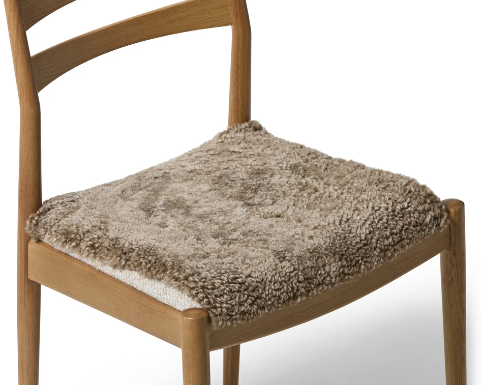 Chamonix - Stolsdyna,  B42 L42 cm - Brun