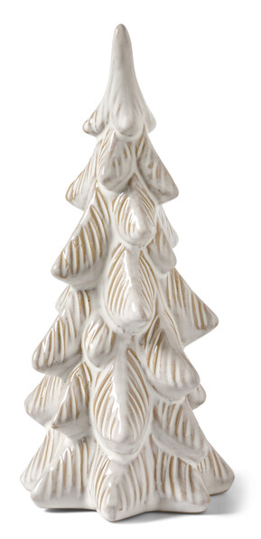 Navida - Prydnadsföremål, H21 Ø10 cm - Vit