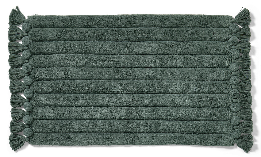 Ava - Badrumsmatta, 50x80 cm - Grön