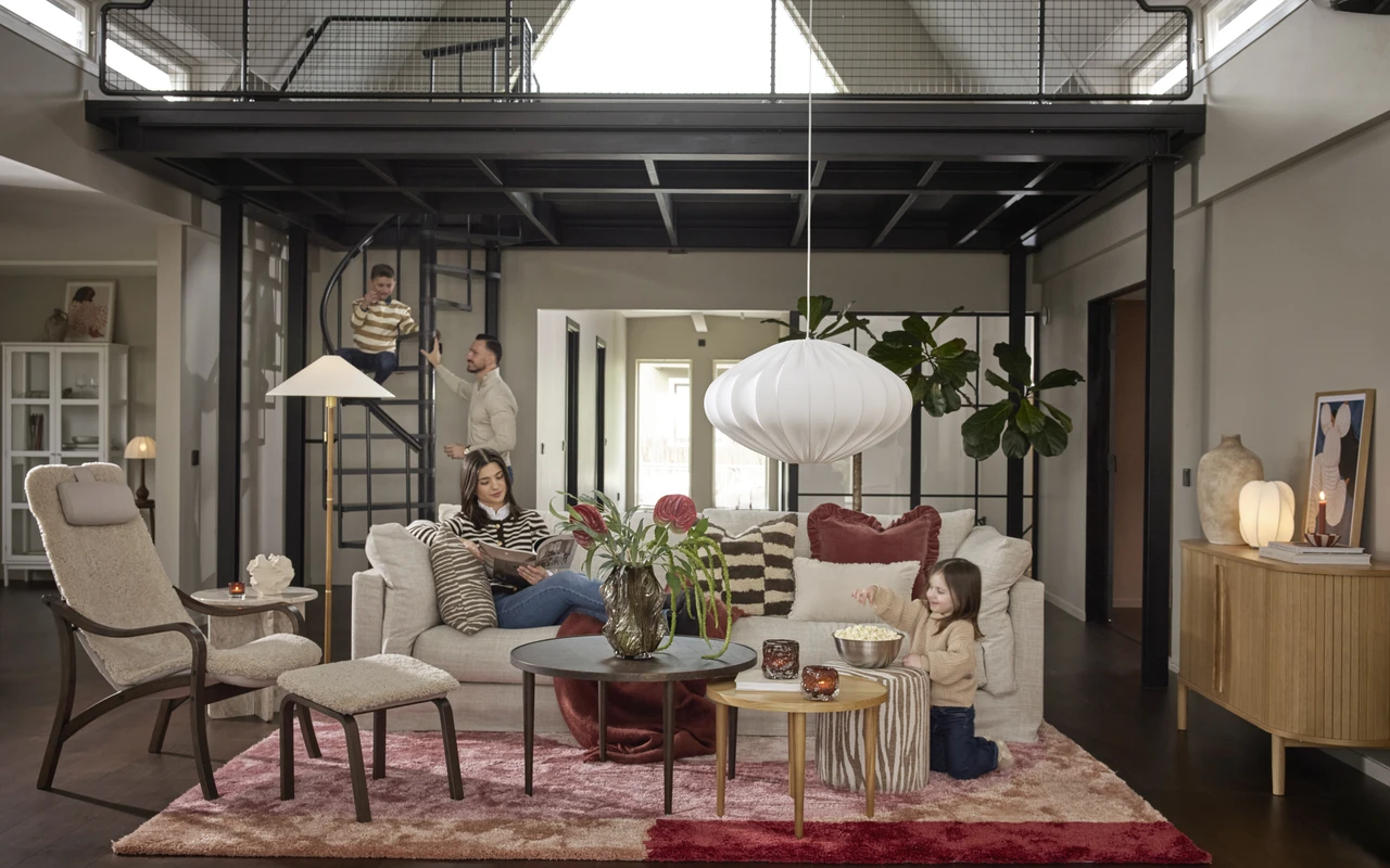 Anne - Fåtölj med fotpall - inspiration