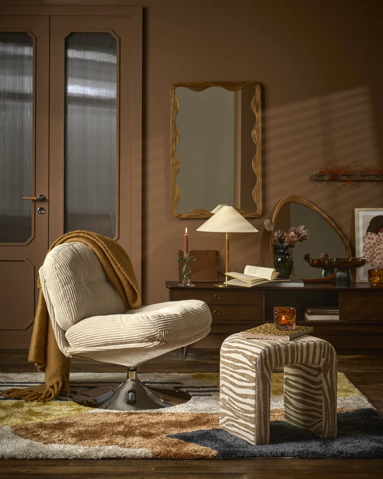 Tyko - Fåtölj beige - inspiration