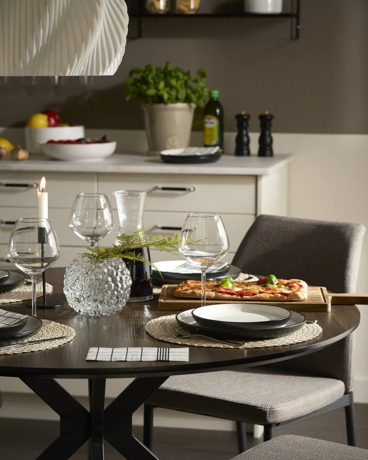 Leona - Matbord, Ø120 cm - inspiration