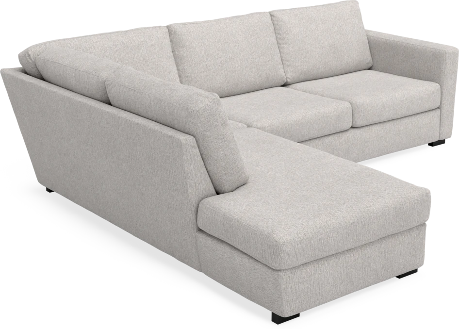 Friday - 2,5-sits soffa med divan vänster - Grå