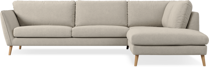 Madison Lux - 3-sits soffa med divan höger - Beige