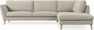 Madison Lux - 3-sits soffa med divan höger - Beige