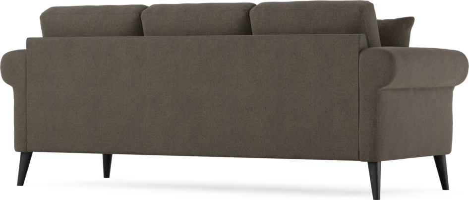 Eden - 3-sits soffa - Brun