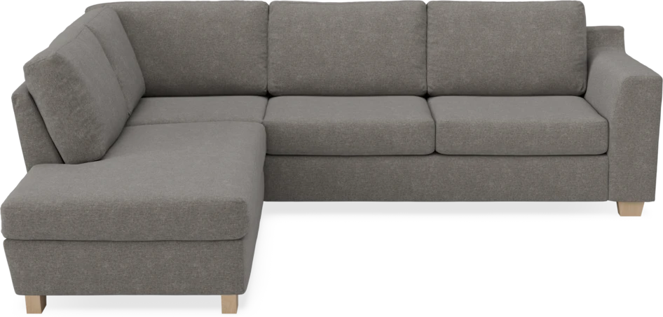 Friday - 2,5-sits soffa med divan vänster - Grå