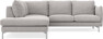 Madison - 2-sits soffa med divan vänster - Beige