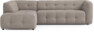 Bella - 3-sits soffa med divan vänster - Beige
