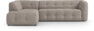 Bella - 3-sits soffa med divan vänster - Beige