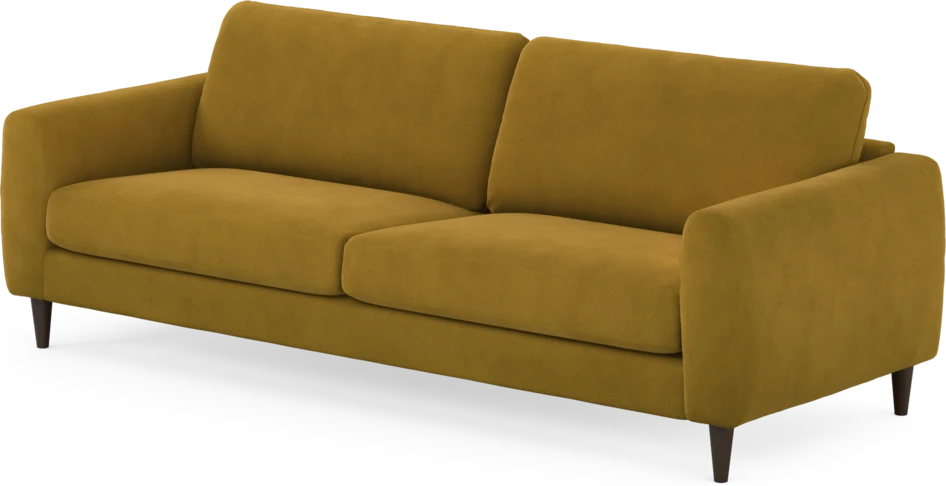 Bridge - 4-sits soffa - Gul