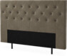 New York pikerad - Sänggavel, 90-210 cm - Brun