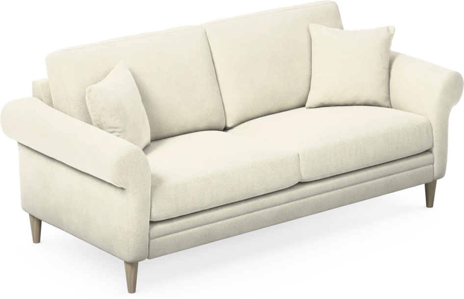 Eden - 2,5-sits soffa - Vit