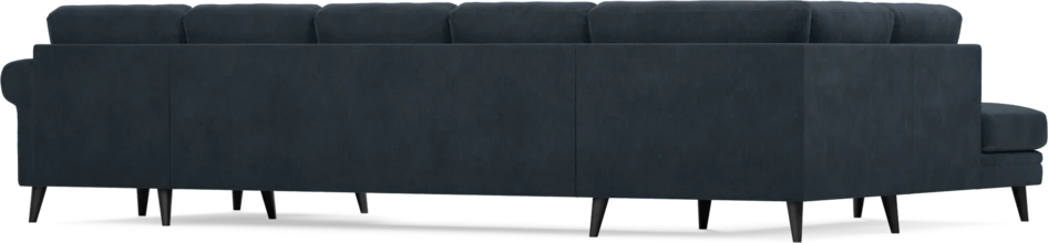 Eden - 3-sits soffa med divan vänster och schäslong höger - Blå