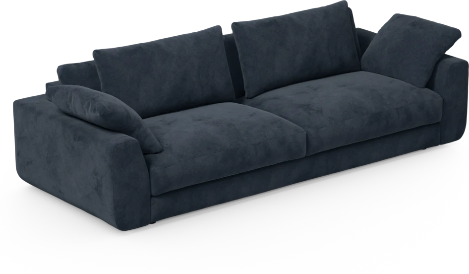 Amie - 4-sits soffa - Blå