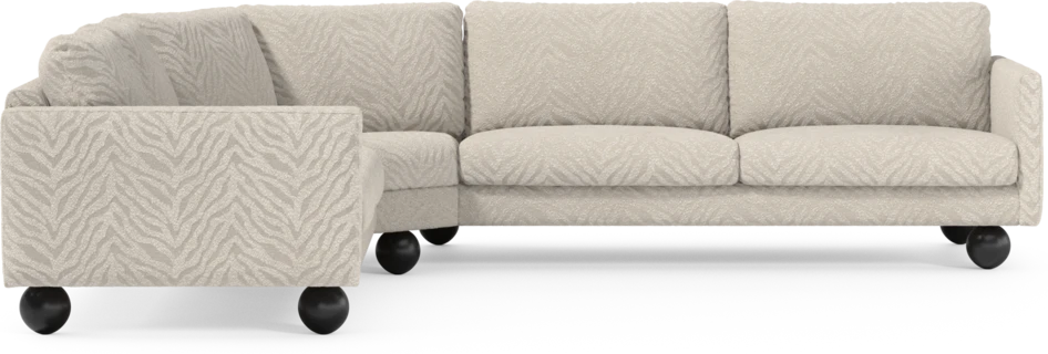 Madison Lux - Hörnsoffa 2+3-sits, hörn 2 - Vit