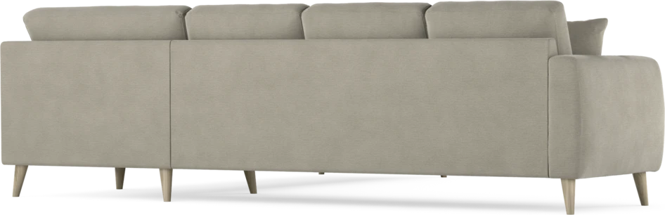 Eden - Hörnsoffa, 3+3-sits - Brun