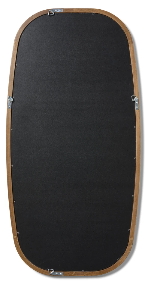 Ambra - Väggspegel, B 40 H 80 cm - Brun