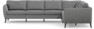 County - Hörnsoffa, 3+2-sits - Grå