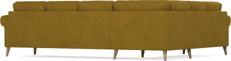 Eden - Hörnsoffa, 2+3-sits - Gul