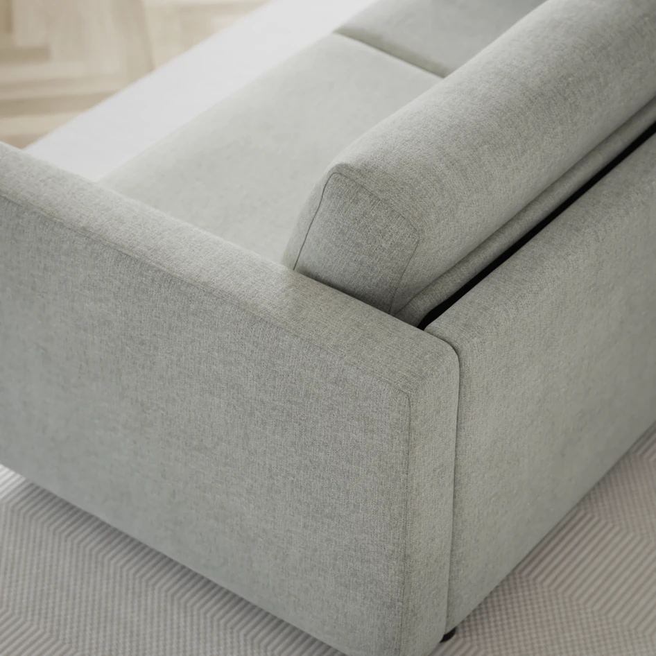 Lindö - Bäddsoffa 2,5-sits med divan - Grå