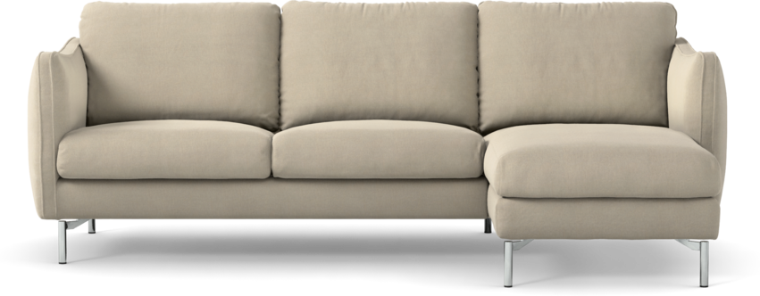 Madison - 2-sits soffa med schäslong höger - Beige