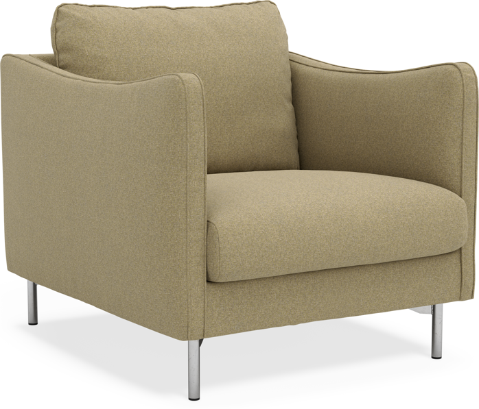 Madison Lux - Fåtölj, 70 cm - Gul