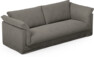 Cherrie - 3-sits soffa, hel dyna och kappa - Grå
