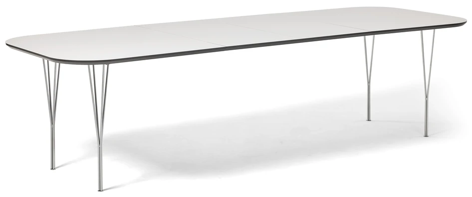 Santino - Matbord, L 180-280 cm - Grå