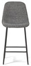 Melic - Barstol, Sh 63 cm - Grå