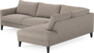 Winston - 3-sits soffa med divan höger - Beige