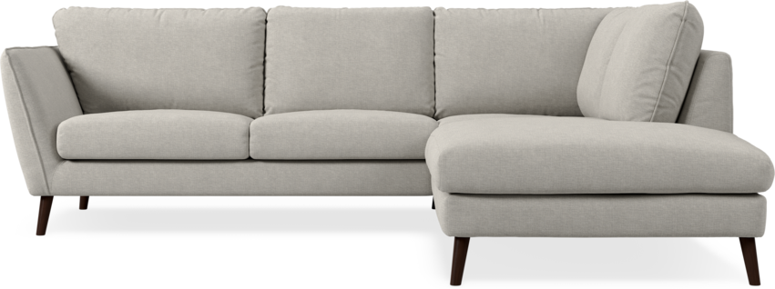 Madison Lux - 2-sits soffa med divan höger - Grå