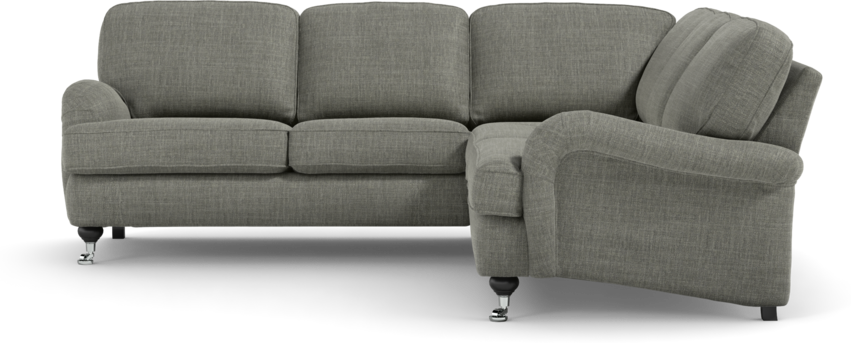 Oxford - Hörnsoffa 2+2-sits - Grå