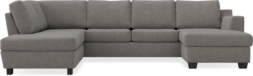 Friday - 3-sits soffa med divan vänster och schäslong höger - Grå