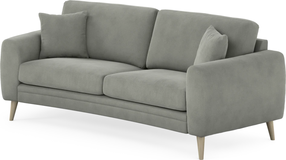 Eden - 2,5-sits soffa svängd - Grå