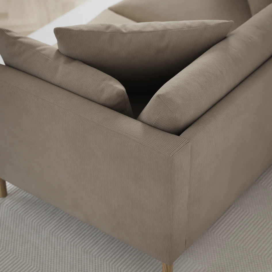 Harper - 3-sits soffa - Beige
