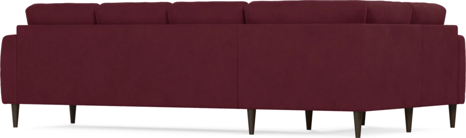 Eden - Hörnsoffa, 1+3-sits - Röd