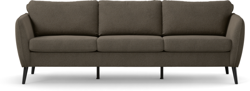 County - 3-sits soffa - Brun