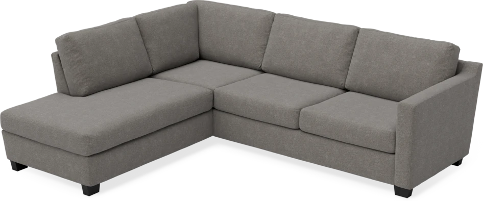 Friday - 2,5-sits soffa med divan vänster - Grå