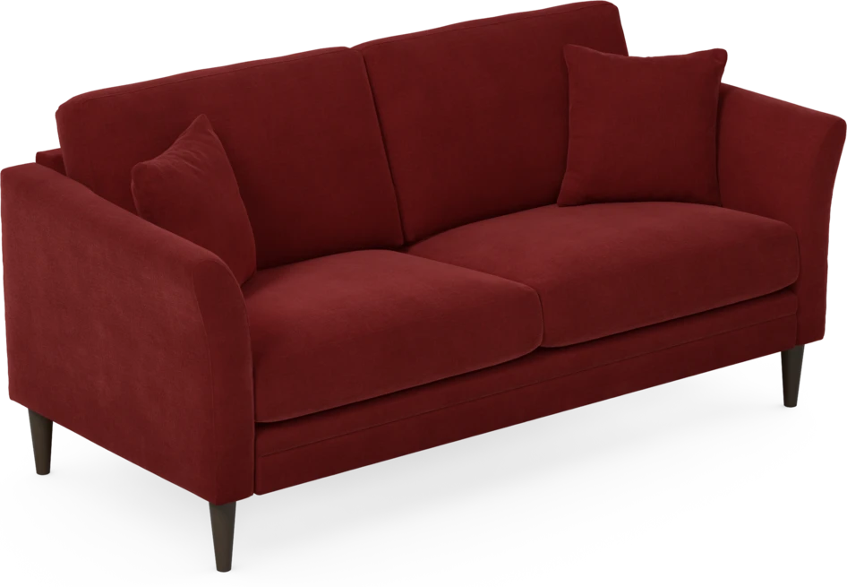Eden - 2,5-sits soffa - Röd