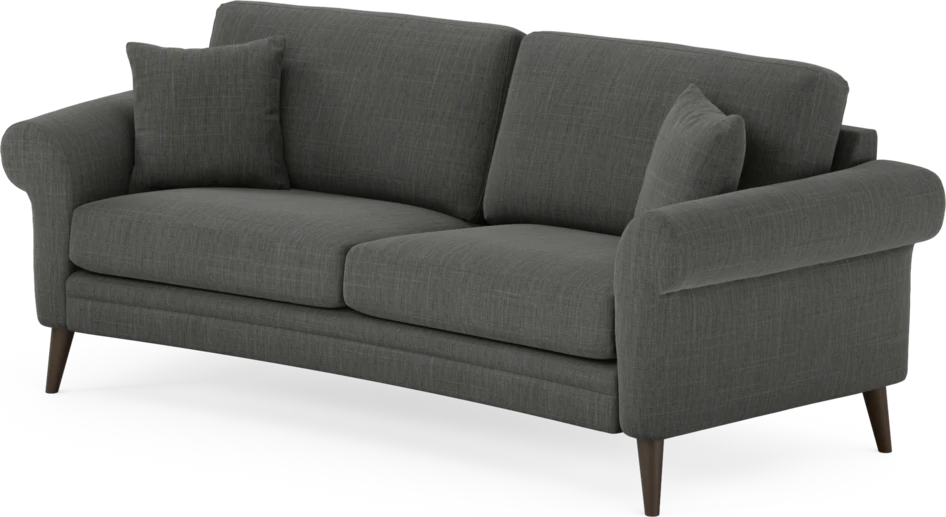 Eden - 2,5-sits soffa svängd - Grå