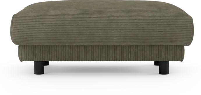 Cherrie, Fotpall 100, fast klädsel