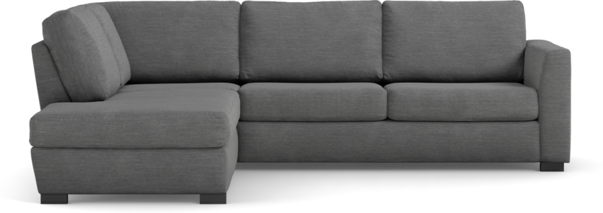 Friday - 2,5-sits soffa med divan vänster - Grå